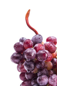 red grapes